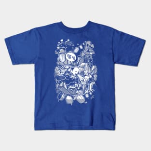 Fire-Breathing Cat Kids T-Shirt